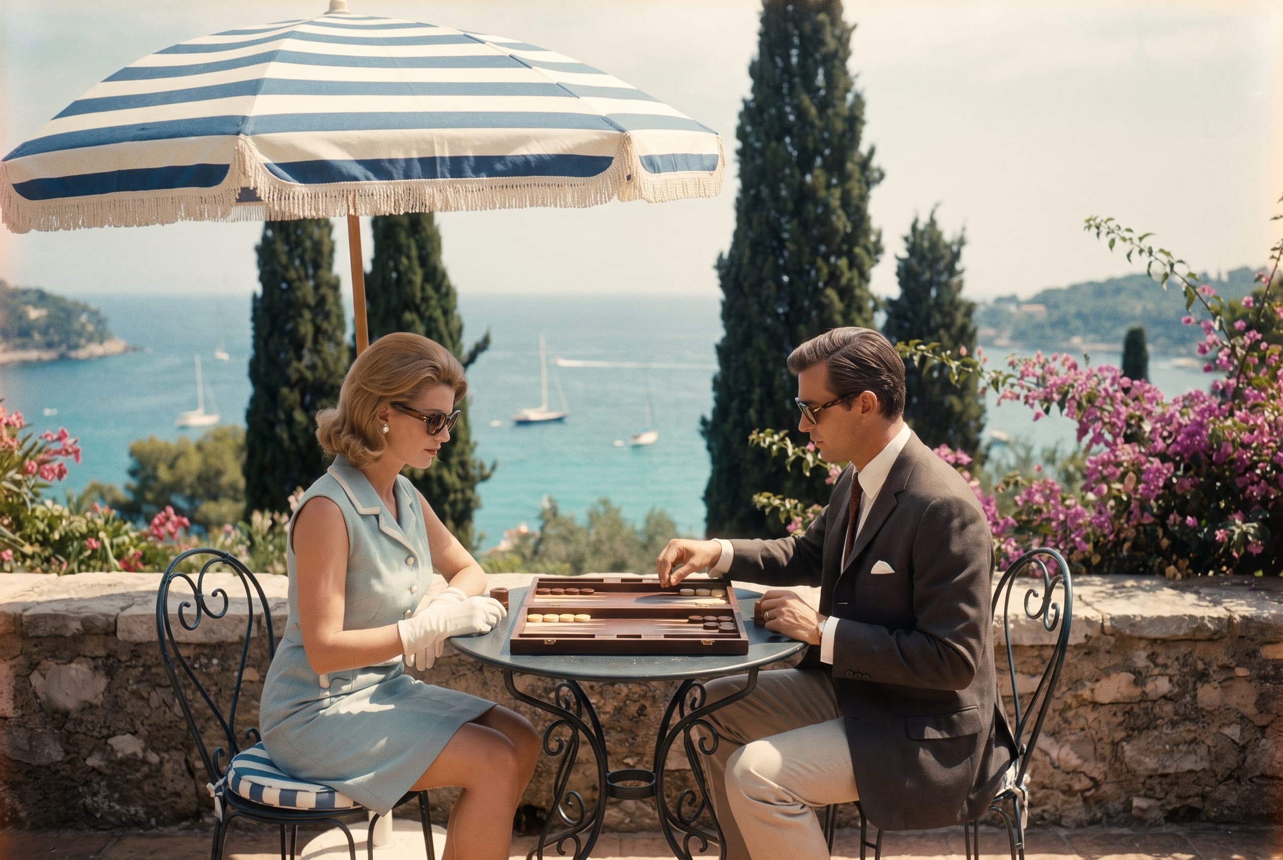 The Riviera, 1960s — backgammon's golden decade